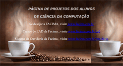 Desktop Screenshot of facima.com.br