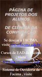 Mobile Screenshot of facima.com.br